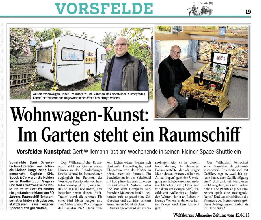 006 Artikel aus der Wolfsburger Allgemeinen Zeitung  vom 12.06.15