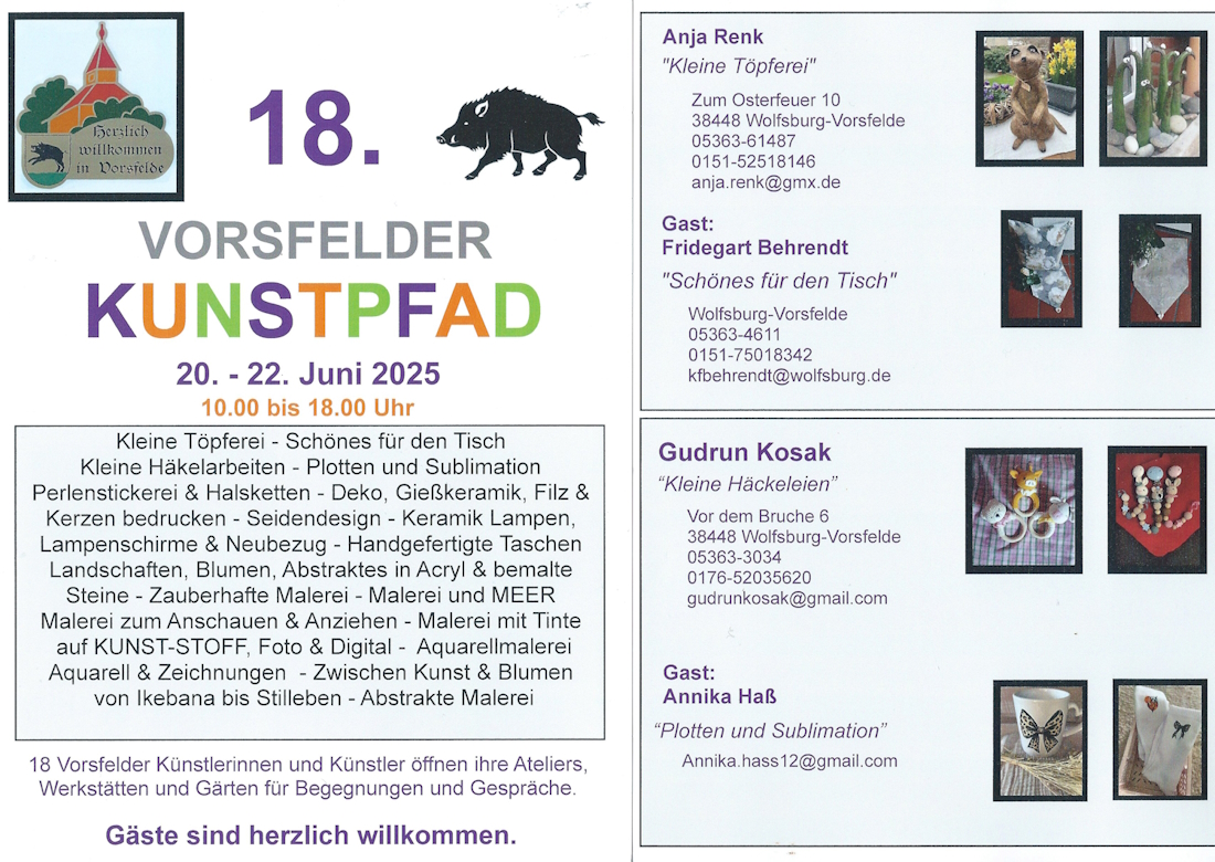 Flyer Kunstpfad 2025 a